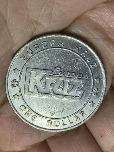 2025年第一百一十七场(总第一百四十三场）外国好品散币(免佣金) 大尺寸–1美元赌场代币