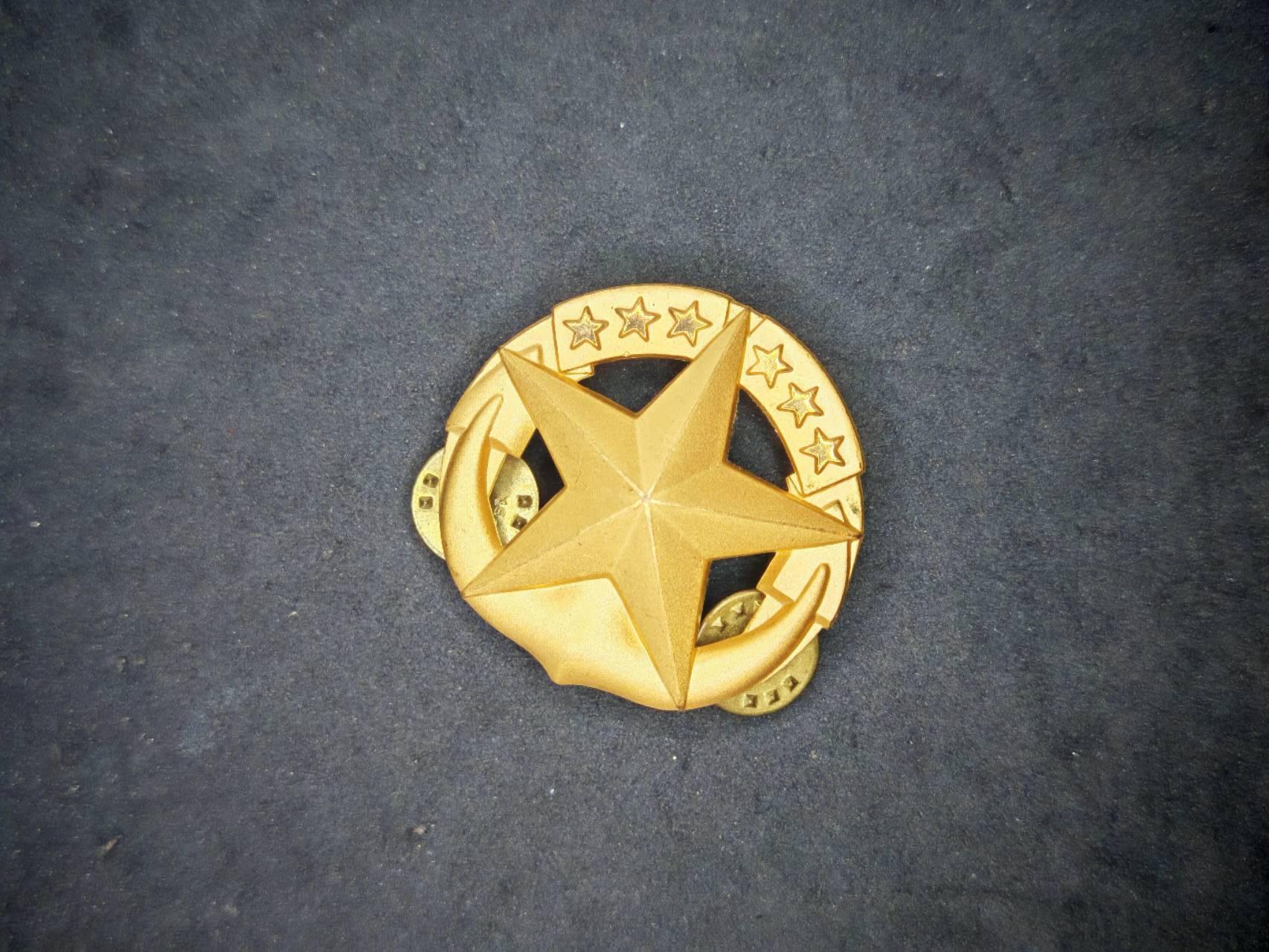 凯旋世界勋赏（第19期）（欢迎送拍）（对拍品有疑问请询问客服，不接受到手刀，出价默认拍品品相。请认真阅读拍卖规则！出价默认已认可！）（收到货请录制开箱视频，无视频概不处理问题。） 美国海军指挥证章大尺寸版，授予舰艇指挥官等海军高级军官