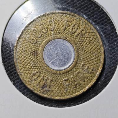 KK钱币收藏小铺  第359场  2月预留时间 周末发货 -  公交双色代币