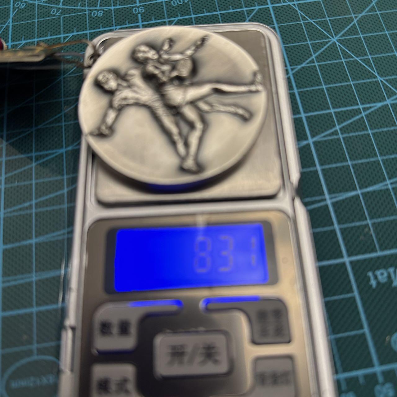 蒂克钱币-第46场 日本章牌专场 日本 网球比赛纪念章 51mm 83g