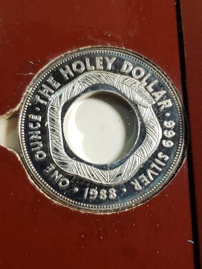 世界各国银币章专场（第23场） - 原装证书册1988年澳大利亚25分、1元子母精制银币（带彩）