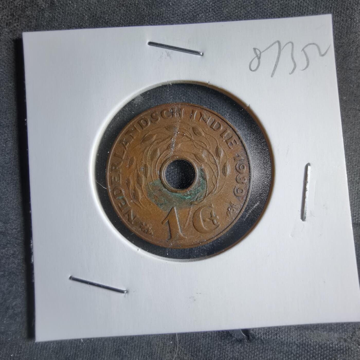 沼泽如烟--第887场 荷属东印度1939年一分