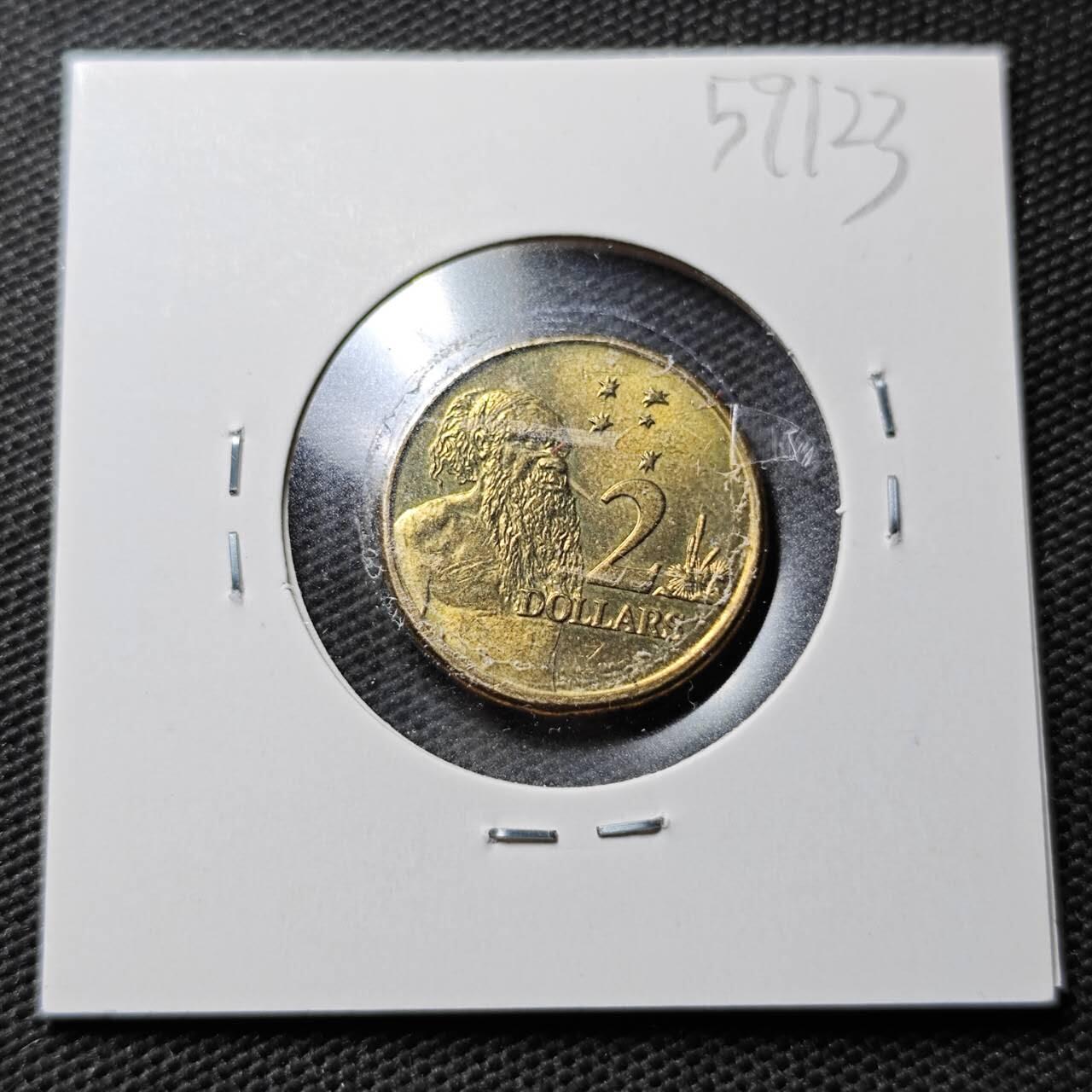 KK钱币收藏小铺  第359场  2月预留时间 周末发货  2009澳大利亚2元 拆卷品