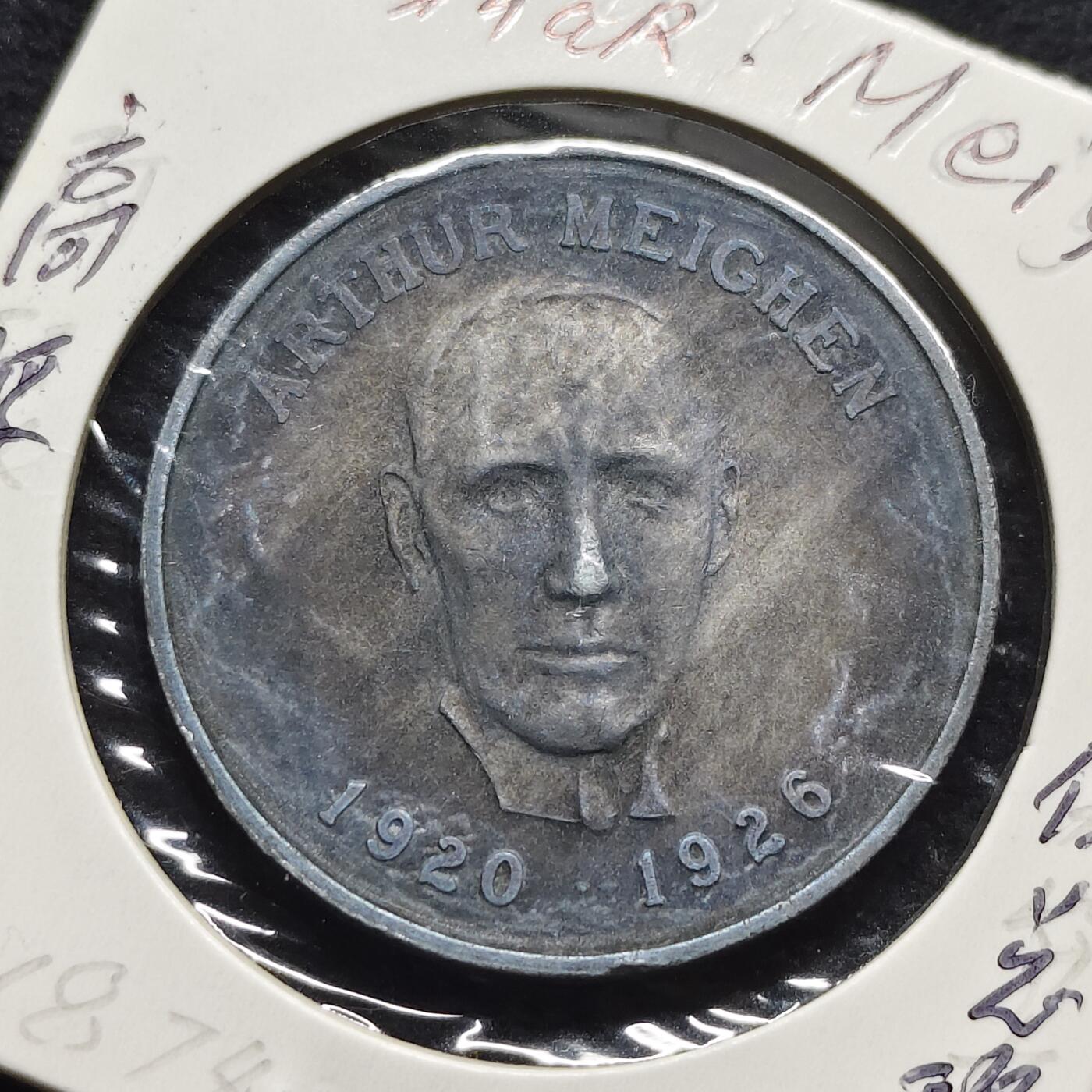 【全场包邮】纯粹捡漏拍472场（免费代拍第9场） 【代币】加拿大渥太华壳牌石油代币-加拿大历任总理阿瑟·梅亨