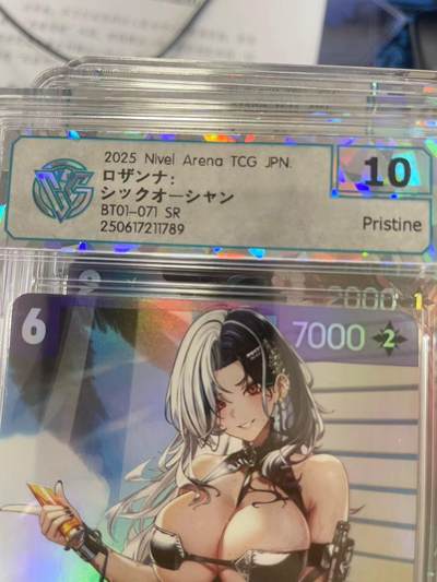 寸草不生拍卖会 第十二期 - NIKKE S胜利女神 日版 CCG评级 非常精美 BTO1-071 SR 10P