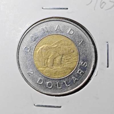 KK钱币收藏小铺  第359场  2月预留时间 周末发货 -  加拿大2元