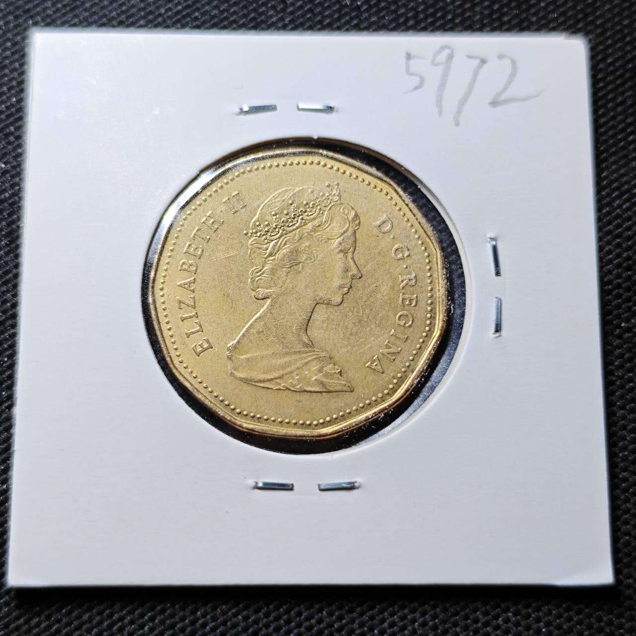 KK钱币收藏小铺  第359场  2月预留时间 周末发货  加拿大1元