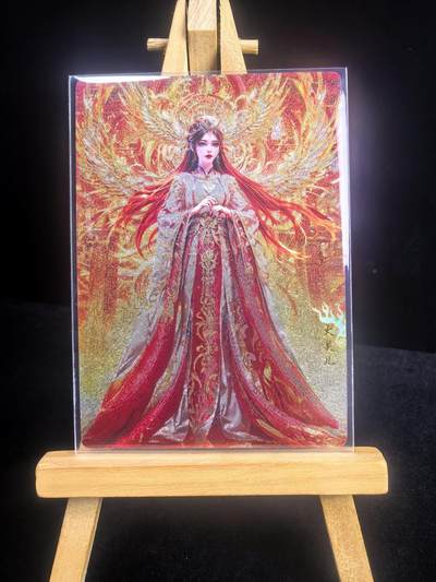 大佬奇点专场  无佣金 不寄存 不收拍 卡牌设有底价 拒绝小号抬价 大家放心拍 所有拍品全部有卡膜 自制卡牌 不包厂瑕 放大镜 品控 勿拍 流拍商品会循环 感谢大家支持 留个关注 不定时上新 谢谢 - 奇点卡牌 火灵儿粗闪