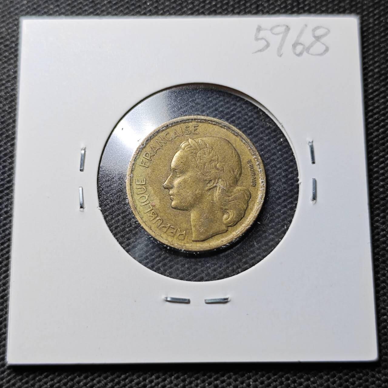 KK钱币收藏小铺  第359场  2月预留时间 周末发货  法国10法郎