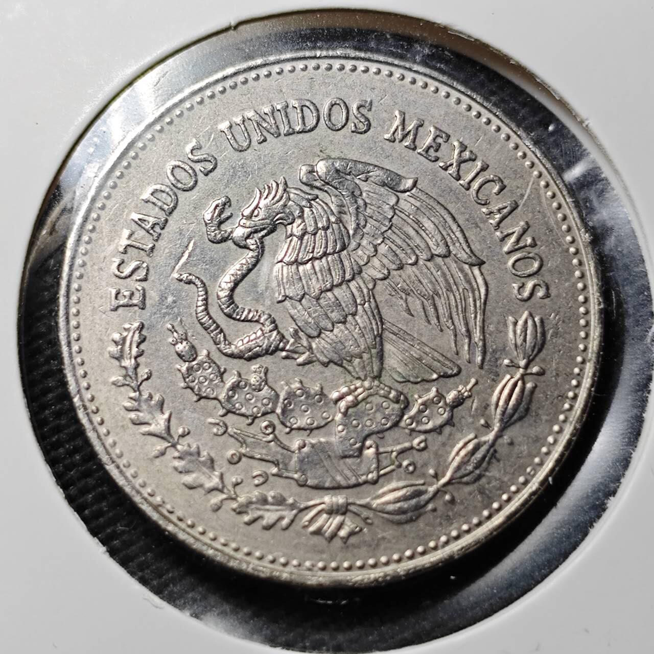 KK钱币收藏小铺  第359场  2月预留时间 周末发货  1985墨西哥200比索纪念币