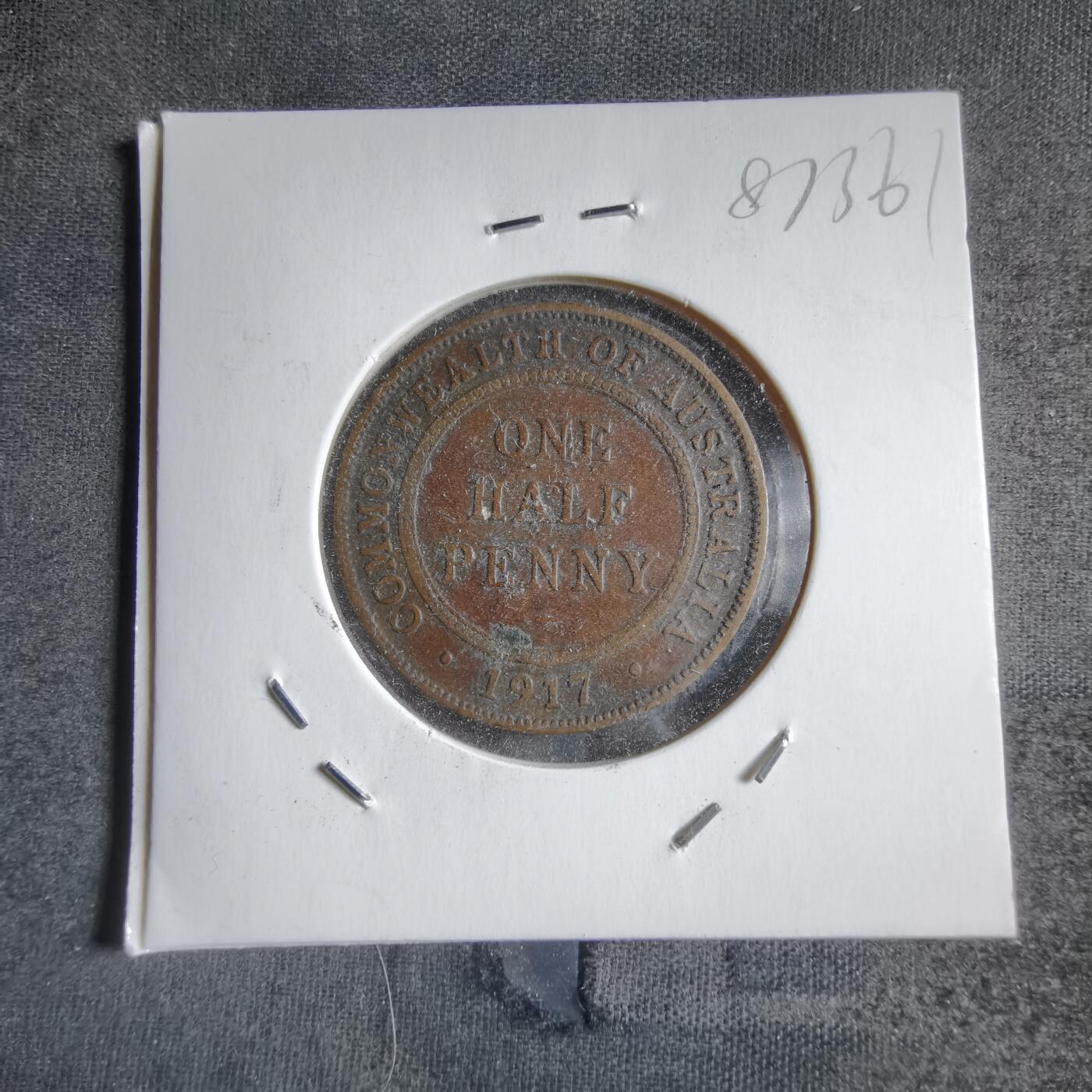 沼泽如烟--第887场 澳大利亚1917年半便士