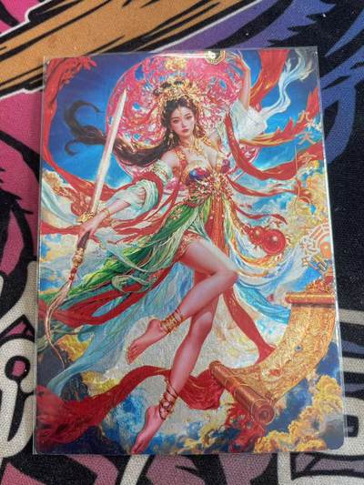 寸草不生拍卖会 第十二期 - 奇点卡牌 九天玄女 冷烫
