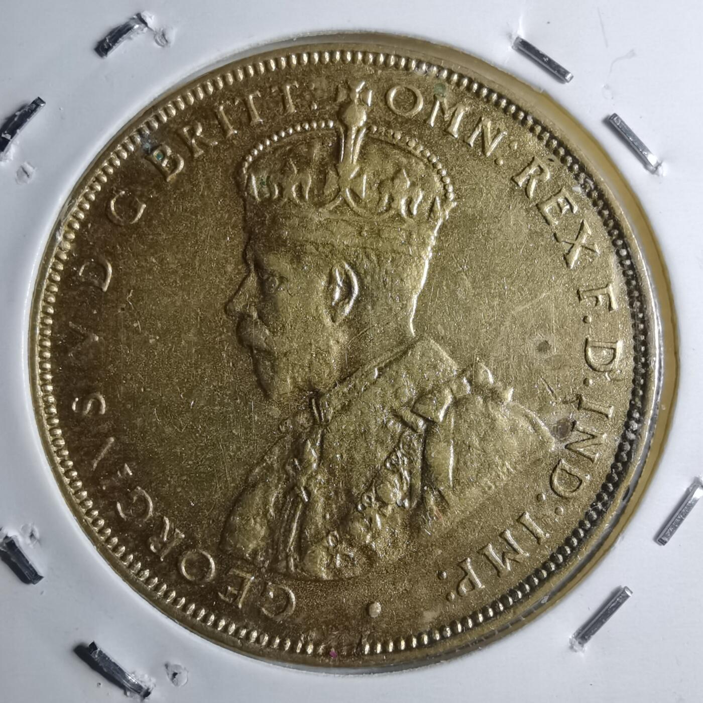 沼泽如烟--第887场 英属西非1922年2先令