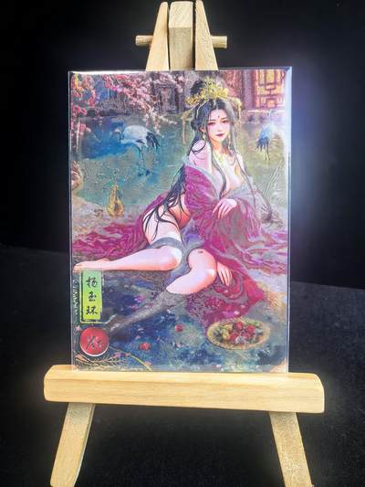 大佬奇点专场  无佣金 不寄存 不收拍 卡牌设有底价 拒绝小号抬价 大家放心拍 所有拍品全部有卡膜 自制卡牌 不包厂瑕 放大镜 品控 勿拍 流拍商品会循环 感谢大家支持 留个关注 不定时上新 谢谢 - 奇点卡牌 落凡尘杨玉环-欲