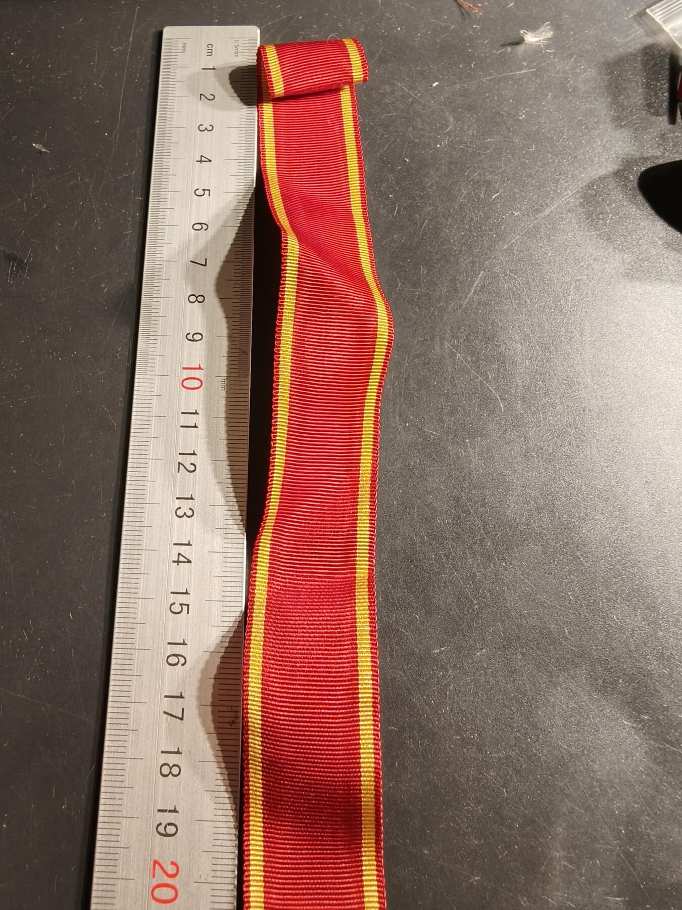 老王徽章第159期 芬兰二级自由勋章绶带    28cm