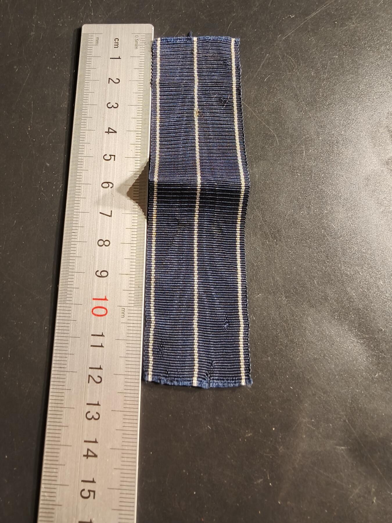 老王徽章第159期 芬兰继续战争奖章绶带     12cm