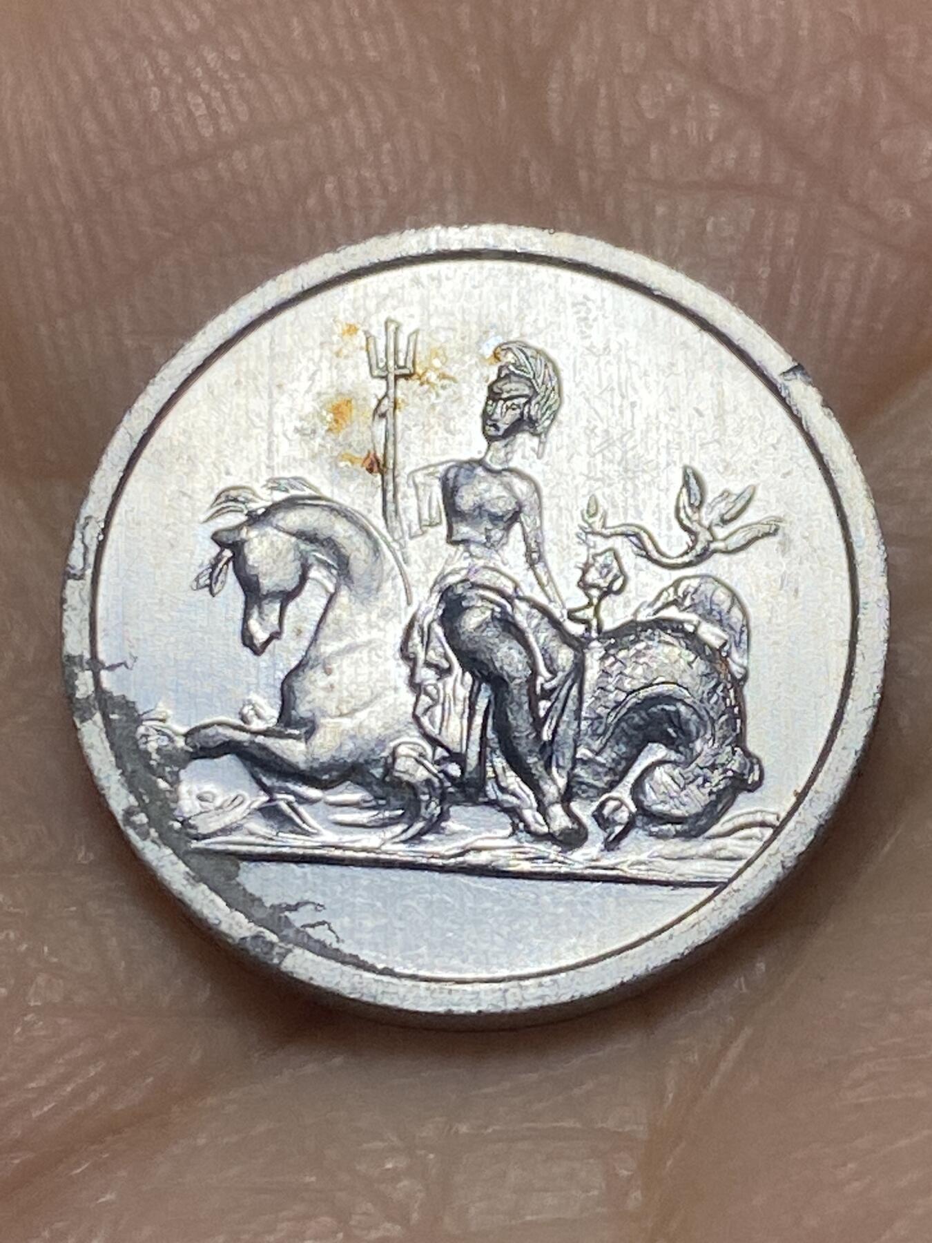 2025年第一百一十八场(总第一百四十四场）外国好品散币(免佣金) 英国海军一般服役勋章(复刻纪念章)