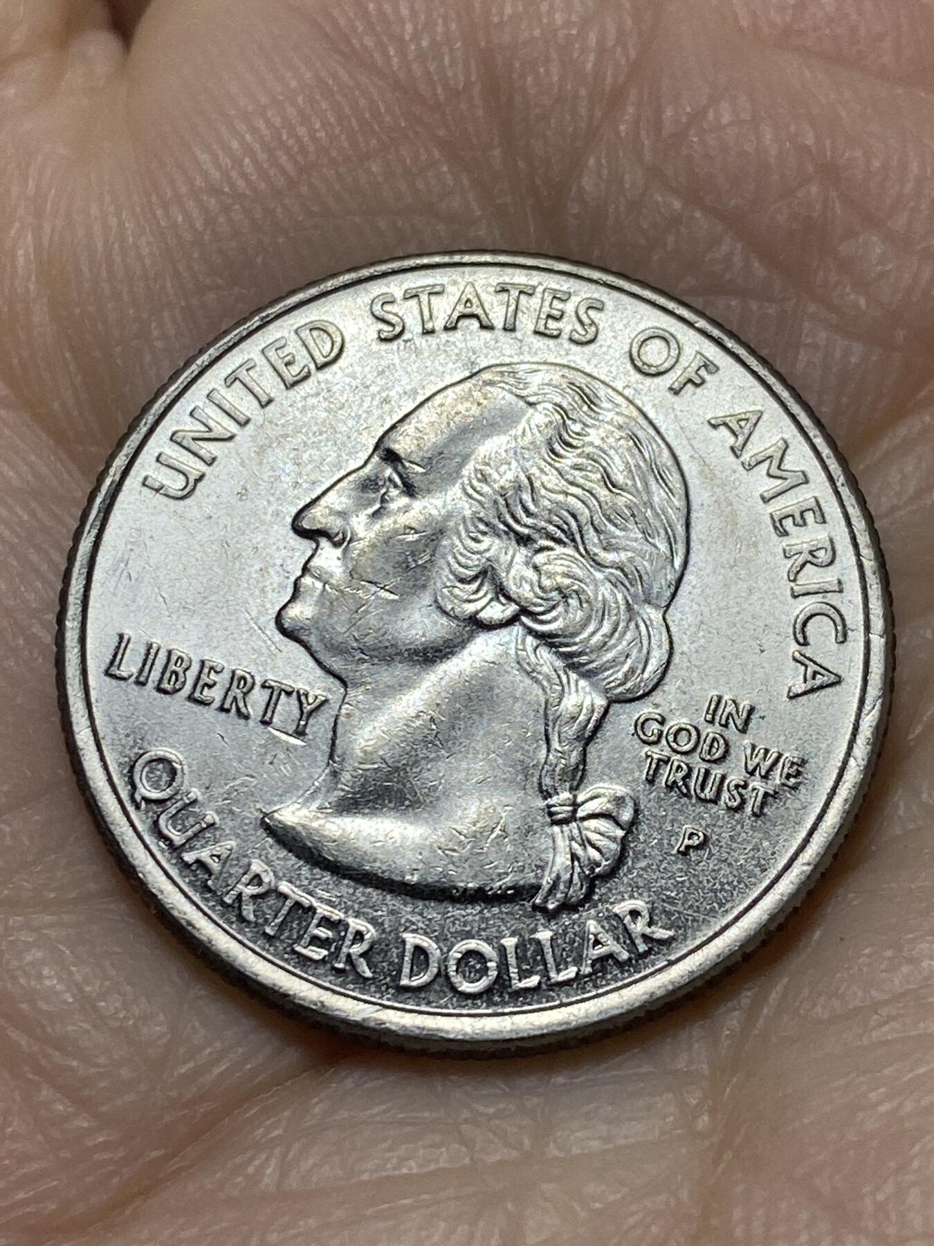 2025年第一百一十八场(总第一百四十四场）外国好品散币(免佣金) 美国🇺🇸2007年1/4美元(州系列–蒙大拿州纪念币)