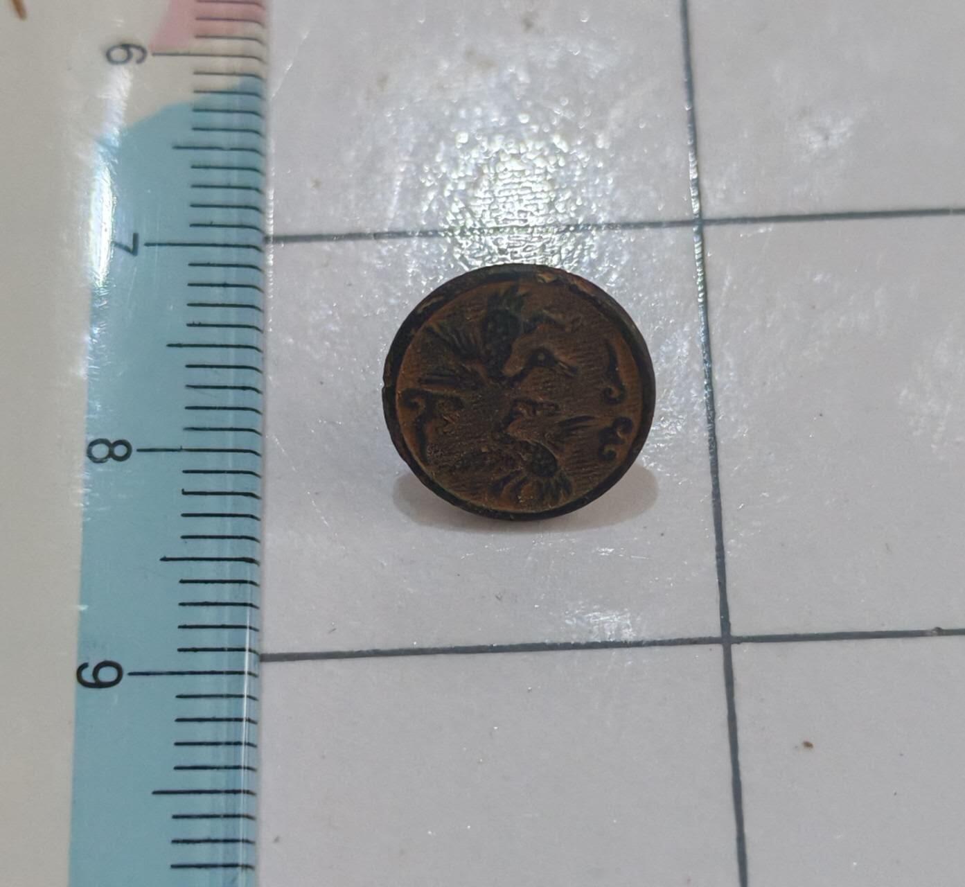 乱七八糟处理 民国，纽扣，仙鹤