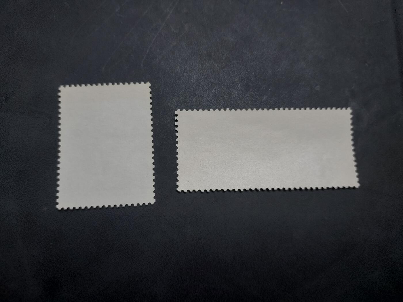 博彦收藏  11月3日 8点 邮票专场 JT新票散票2枚，轻微黄，上品/近全品