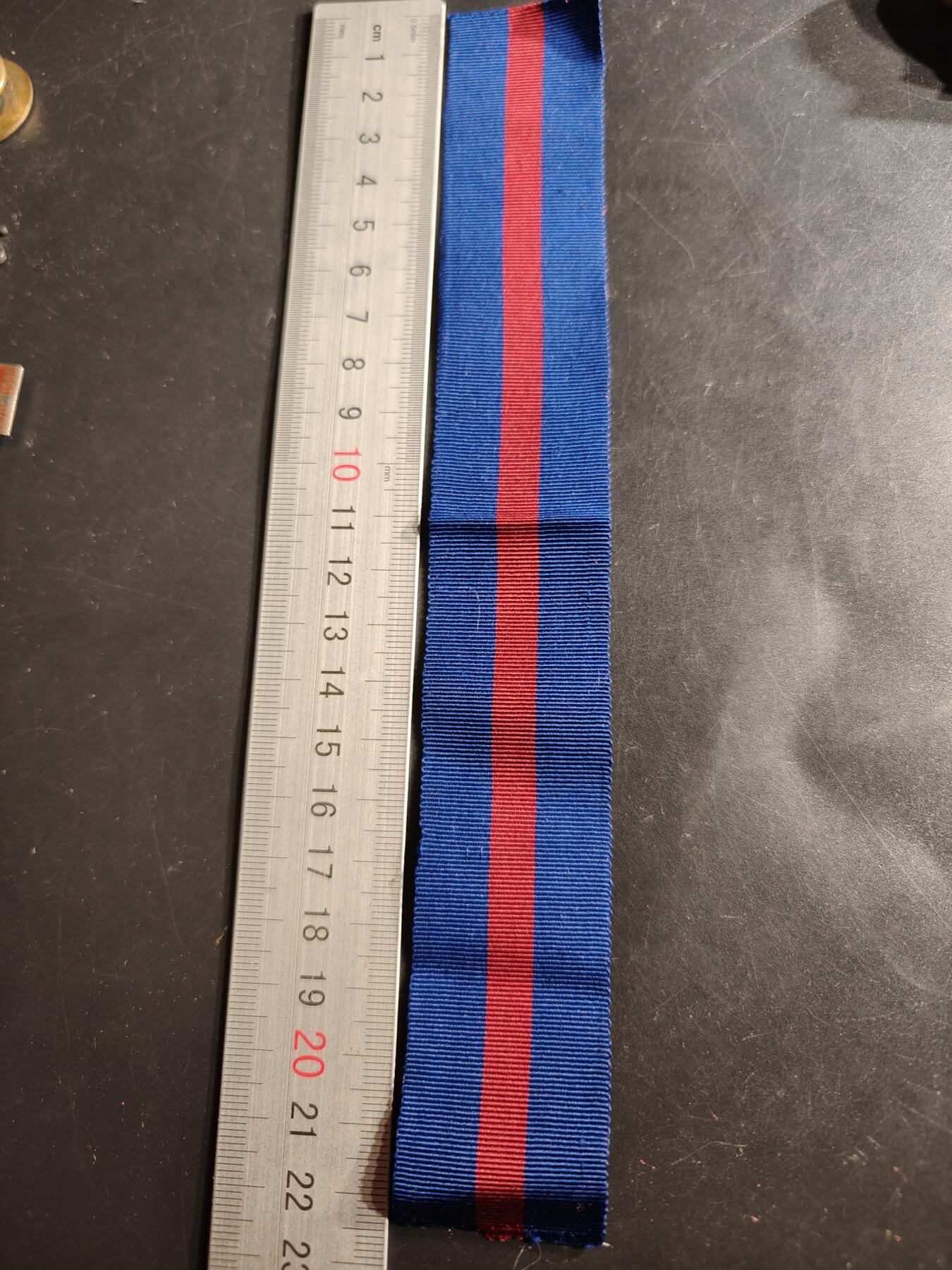 老王徽章第159期 法国志愿者服役绶带    23cm