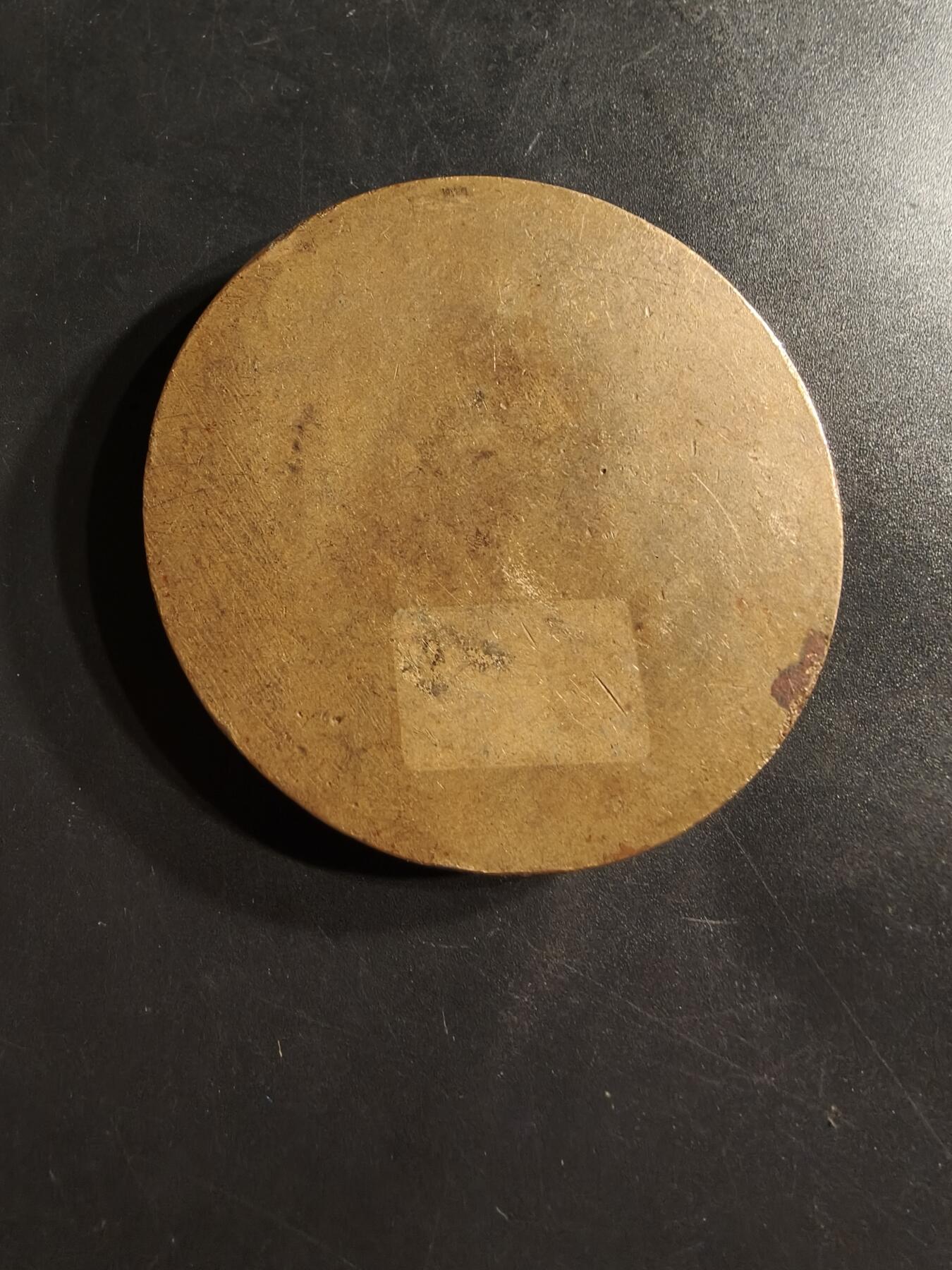 老王徽章第159期 法国著名记者阿尔贝•托马斯大铜章     直径56mm.    重量107.1g