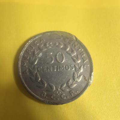 泡泡币外币第十六场可代拍15038385335微信 - 1970年哥斯达黎加50分。