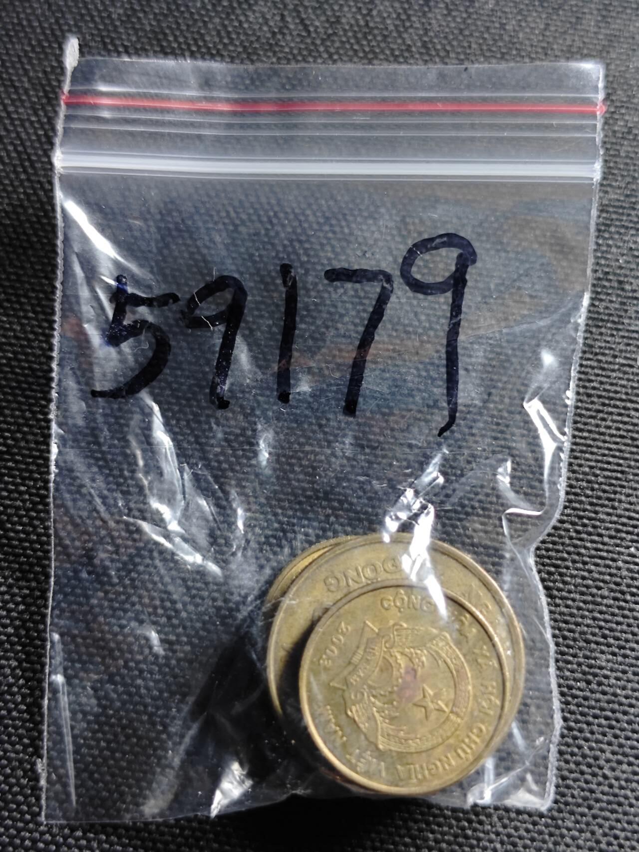 KK钱币收藏小铺  第359场  2月预留时间 周末发货  越南5枚