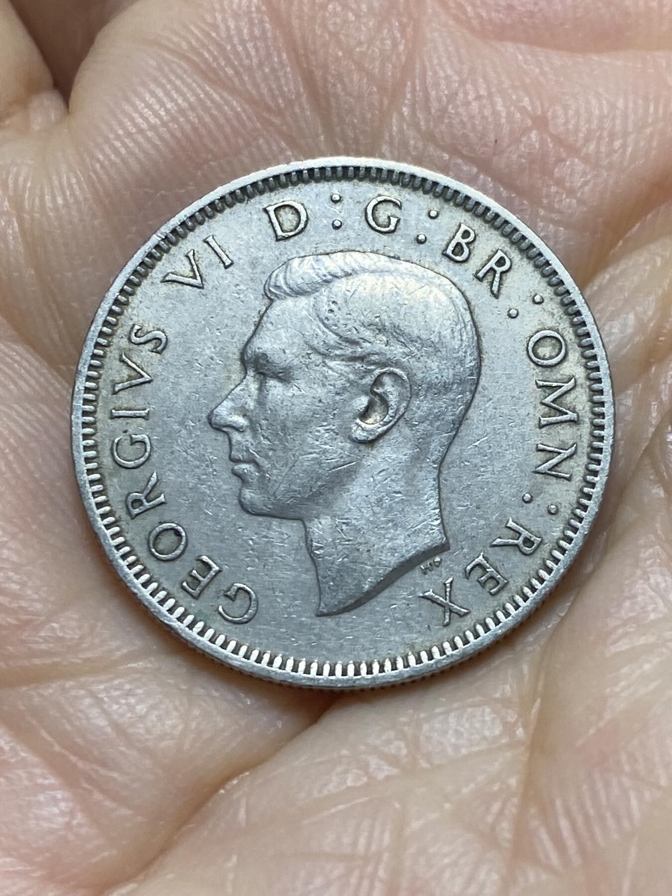 2025年第一百一十八场(总第一百四十四场）外国好品散币(免佣金) 英国🇬🇧1947年1先令(乔治六世第二版，英格兰站狮版，首发年仅发行2年)