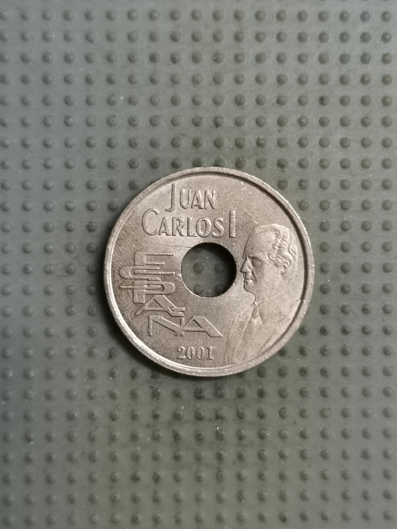 2025年第109场各国散币拍卖（总第109场） 西班牙2001年25比塞塔