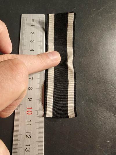 老王徽章第159期 - 德国一战二铁绶带    10.5cm