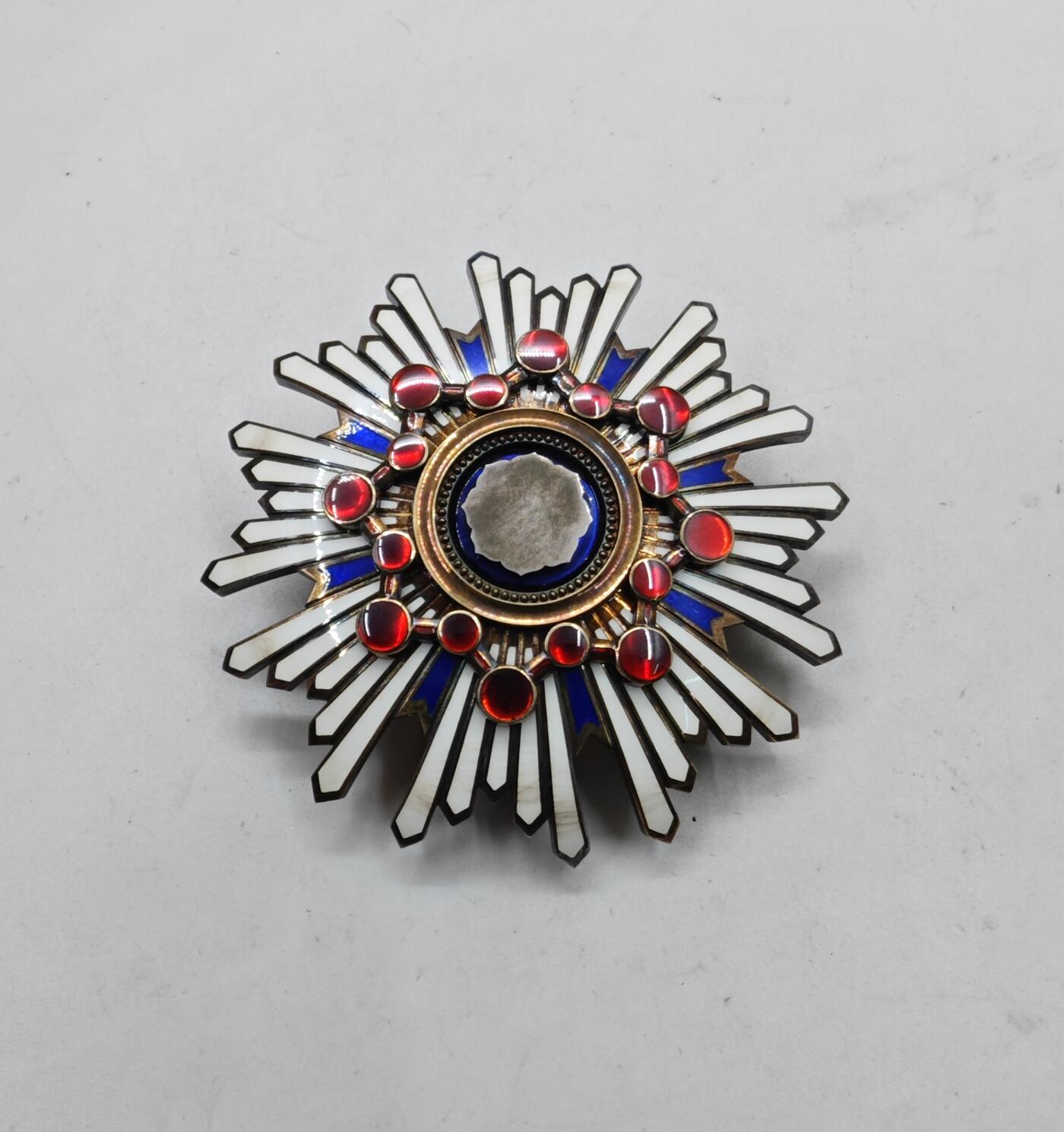 红色经典收藏拍卖专场第28期 勿忘国耻勿忘历史 战时二等瑞宝勋章带原盒 