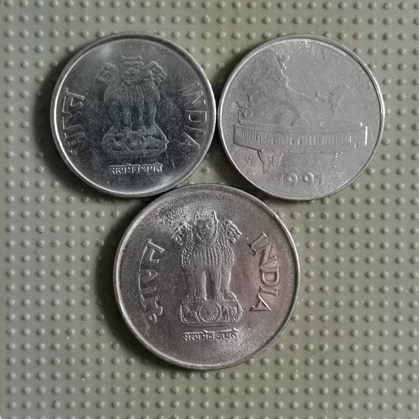 2025年第109场各国散币拍卖（总第109场） 印度3枚