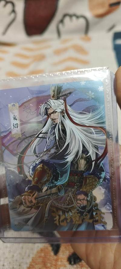 秋原瞳的小店第二十七期（持续收拍，11月秋意正浓，冬欲近，暖心囤卡好时光） - 卡游三国经典箱配活动卡——北境之王，袁绍