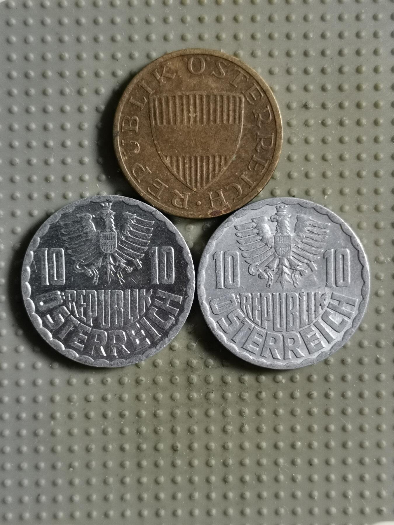 2025年第109场各国散币拍卖（总第109场） 奥地利3枚