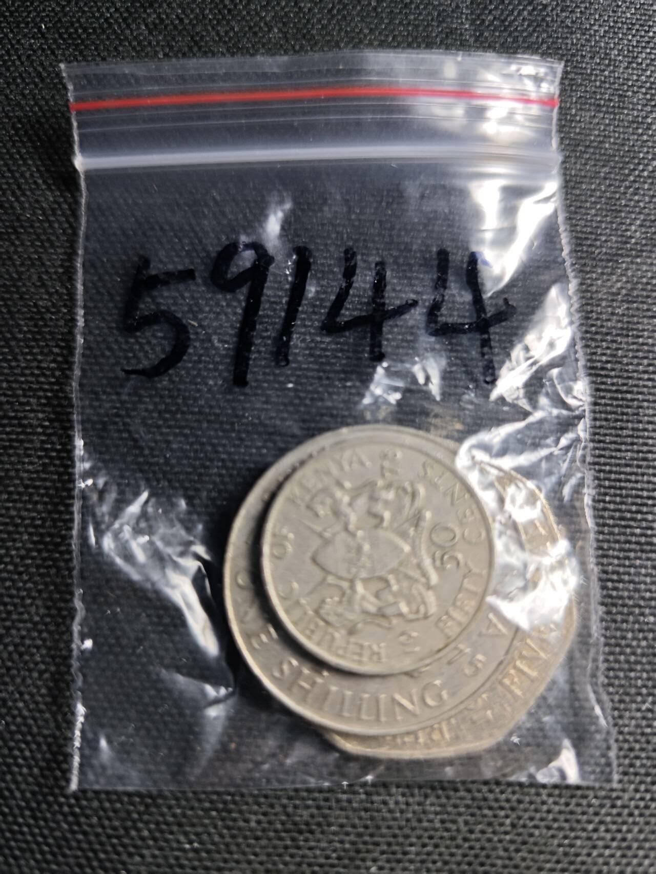 KK钱币收藏小铺  第359场  2月预留时间 周末发货  肯尼亚3枚