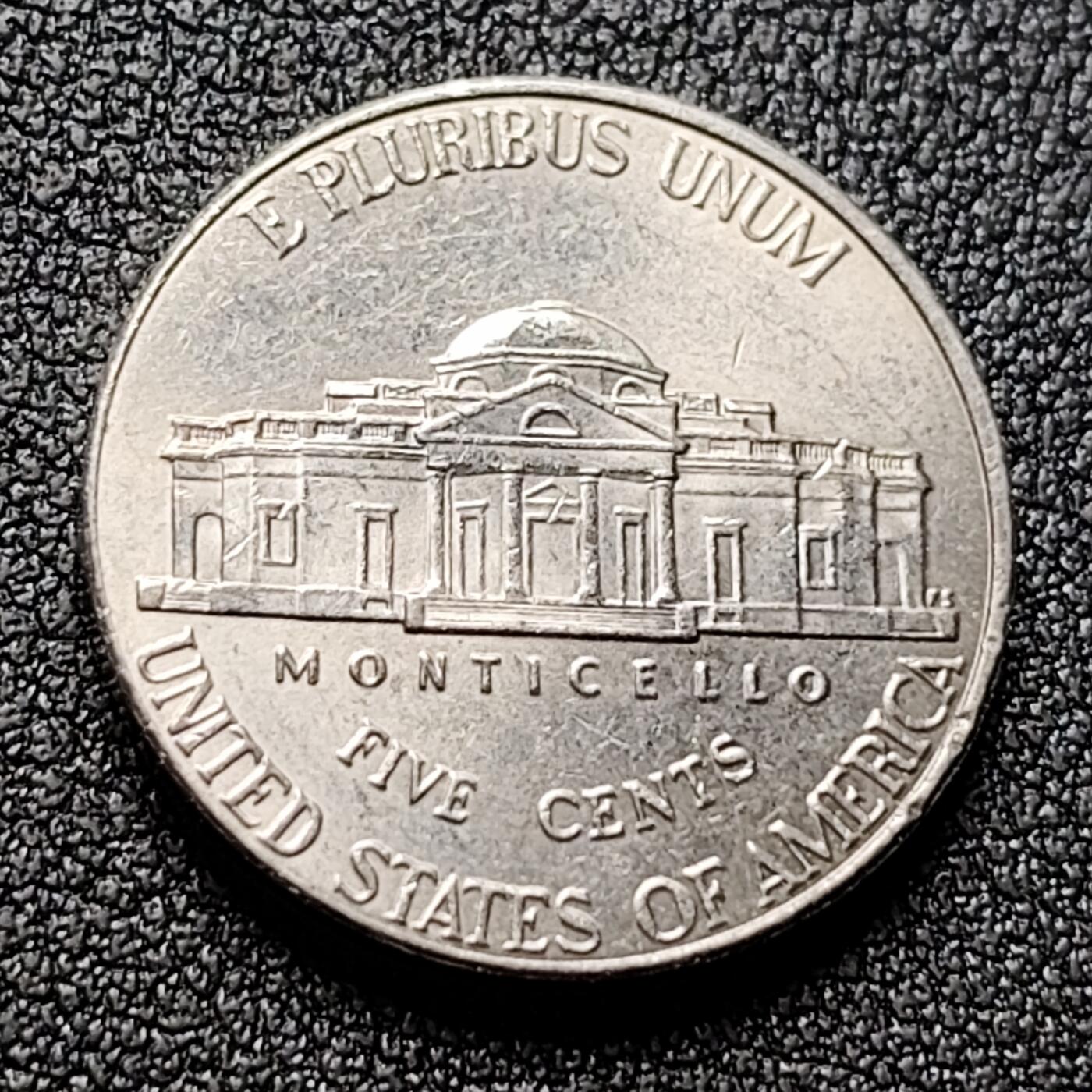 泉币菌-第118场-精品福利场 原光极美品 美国2010年5美分纪念币 杰斐逊 及 故居蒙蒂塞洛庄园 21mm 