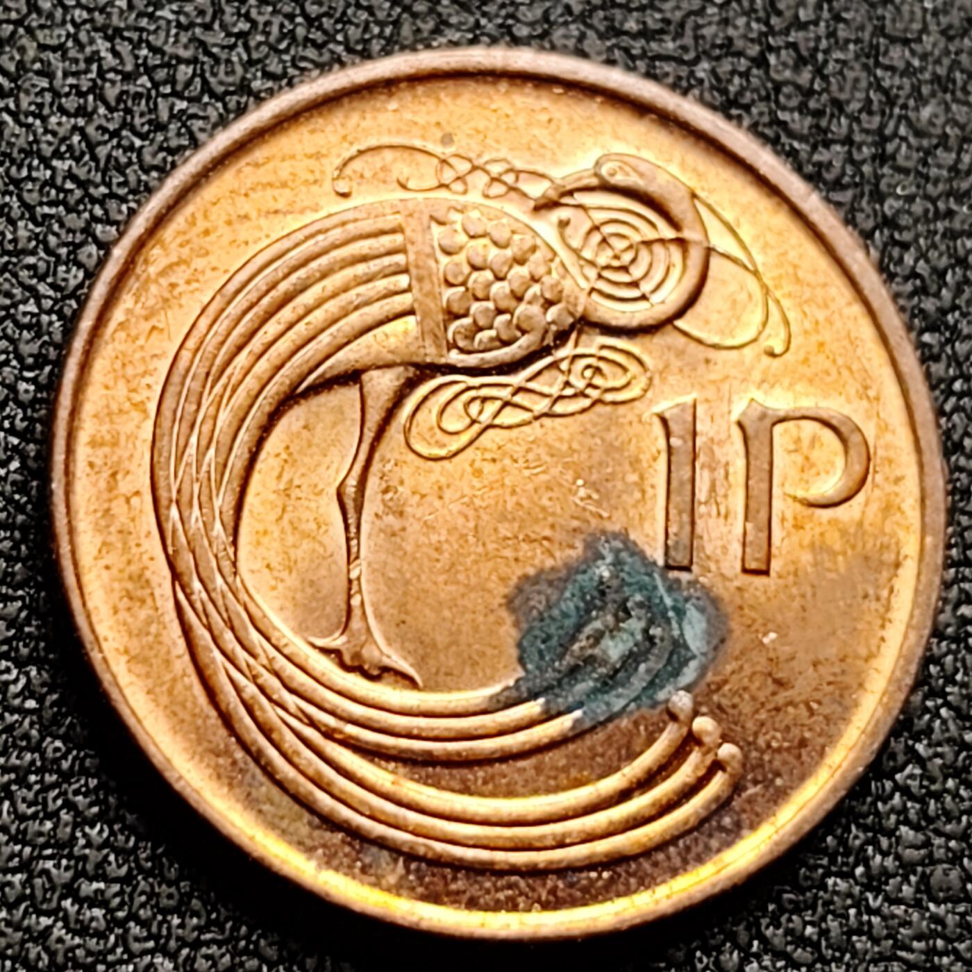 泉币菌-第118场-精品福利场 带光 爱尔兰1便士 国鸟厉鹬20mm 