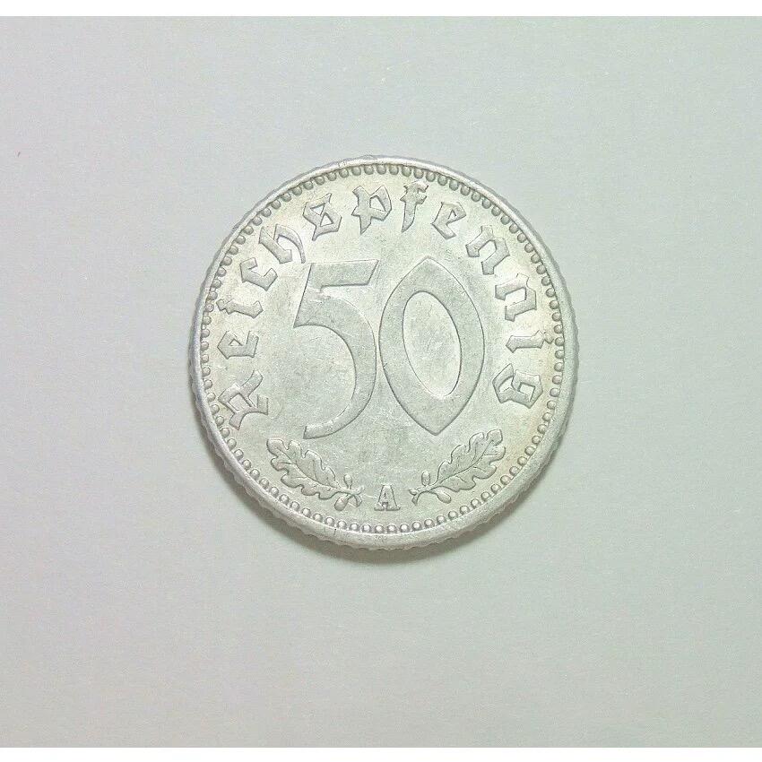 德国第三帝国1942年A版50芬尼 爽品
