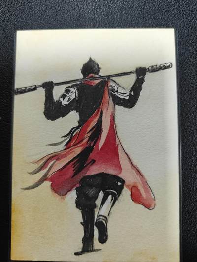 天玑星卡拍第133期《10.30周四截拍》持续收拍收评中 满赠卡需备注 - 【手绘卡】 火柴 孙悟空 手绘卡 