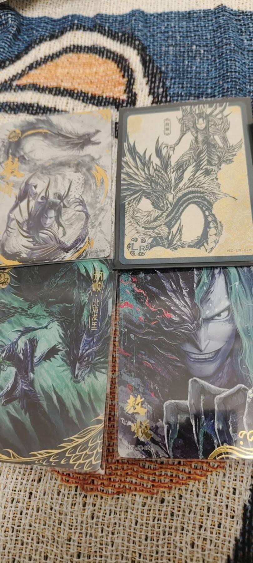 秋原瞳的小店第二十七期（持续收拍，11月秋意正浓，冬欲近，暖心囤卡好时光） 卡游哪吒2位叔叔4大卡位，合计8张，个人觉得3大龙王在哪吒三绝对反转！非常有个性的2个人！！！