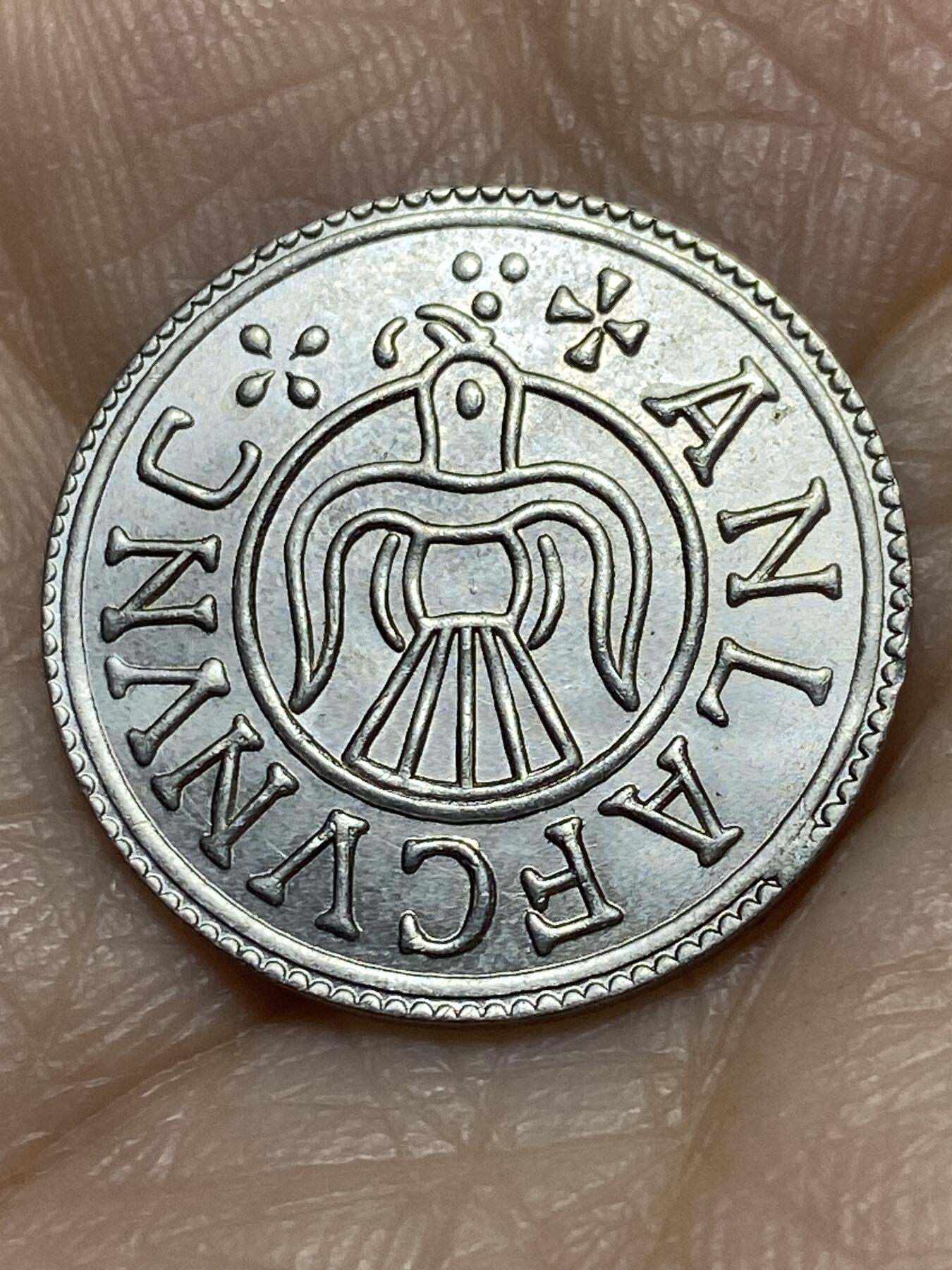 2025年第一百一十八场(总第一百四十四场）外国好品散币(免佣金) 古代爱尔兰维京王朝–奥拉夫·古思弗里森时期银币(现代复刻纪念币)