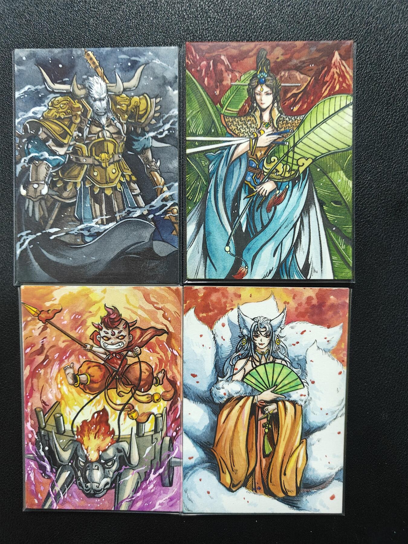 天玑星卡拍第133期《10.30周四截拍》持续收拍收评中 满赠卡需备注 【手绘卡】RUBICK 西游 牛魔王 铁扇公主 红孩儿 玉面公主 