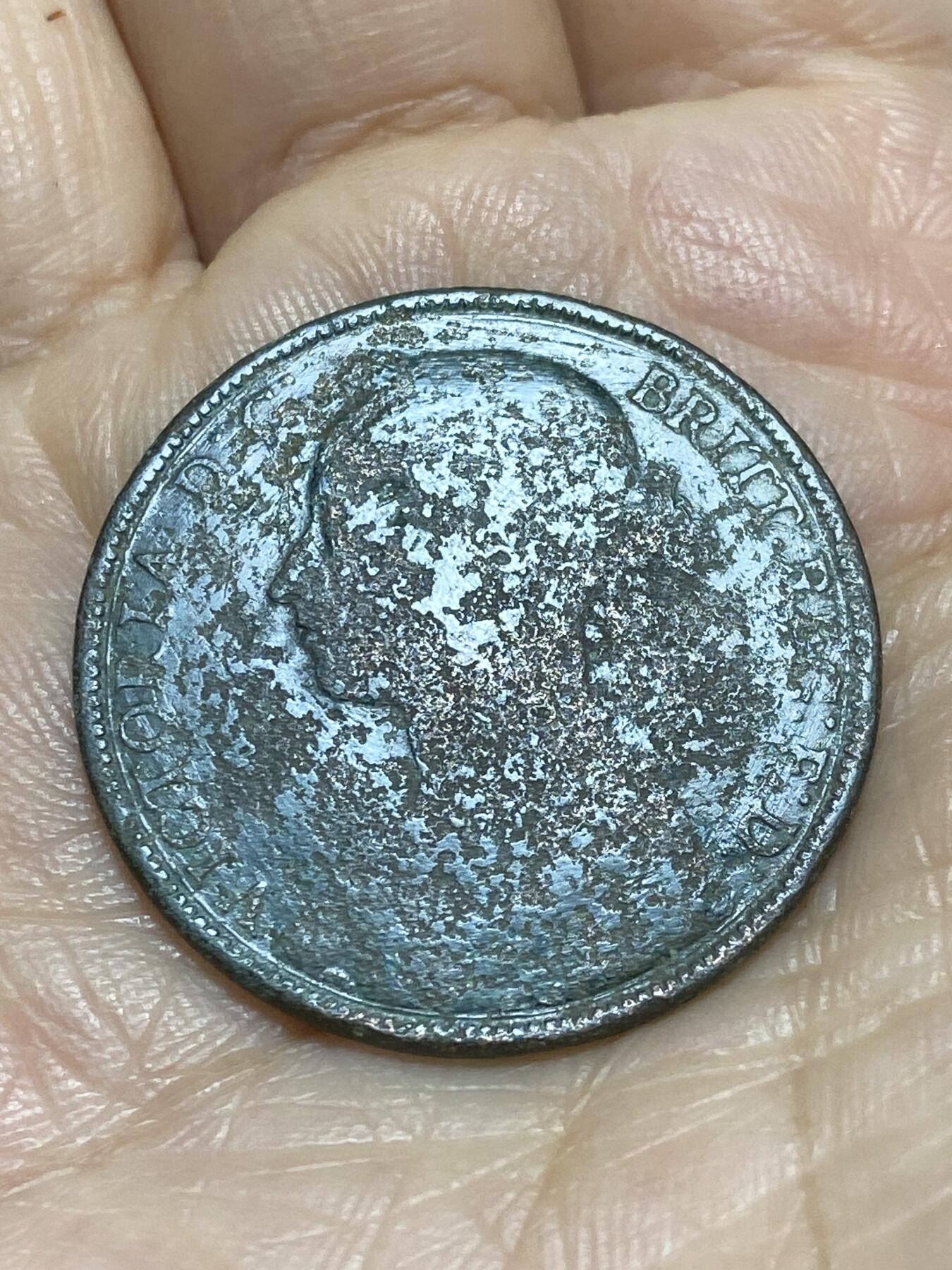 2025年第一百一十八场(总第一百四十四场）外国好品散币(免佣金) 英国🇬🇧1892年1便士(维多利亚女王中年桂冠第三版)