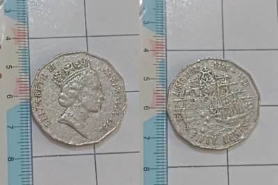 回流铜章硬币 - 航海纪念章