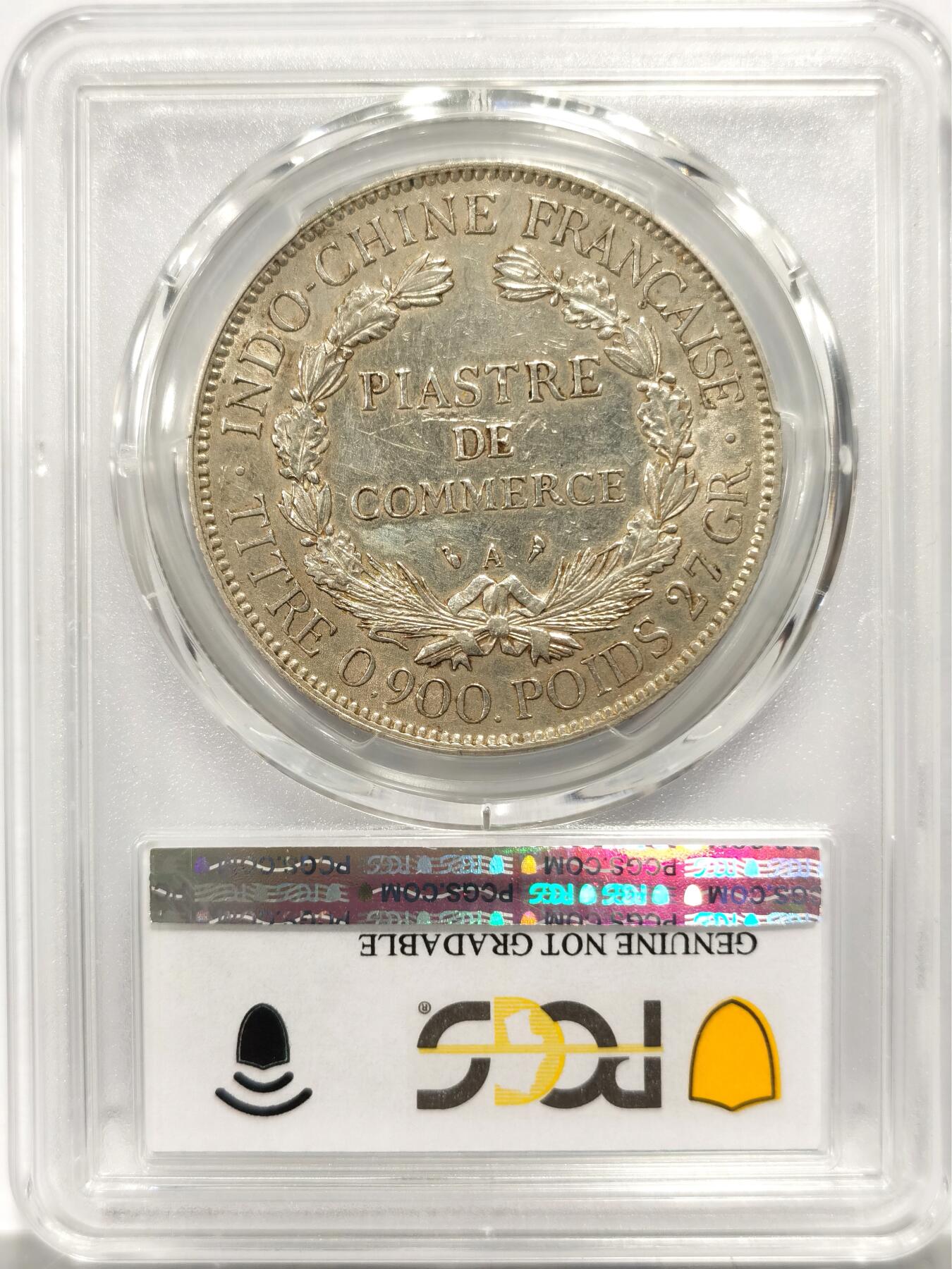 博洋堂世界钱币拍卖第144期（全场包邮） PCGS XF 坐洋1910年A版，大名鼎鼎的坐洋五珍之一，五官完整，鼻子嘴巴都很好，有AU的脸部状态，个人感觉低评了