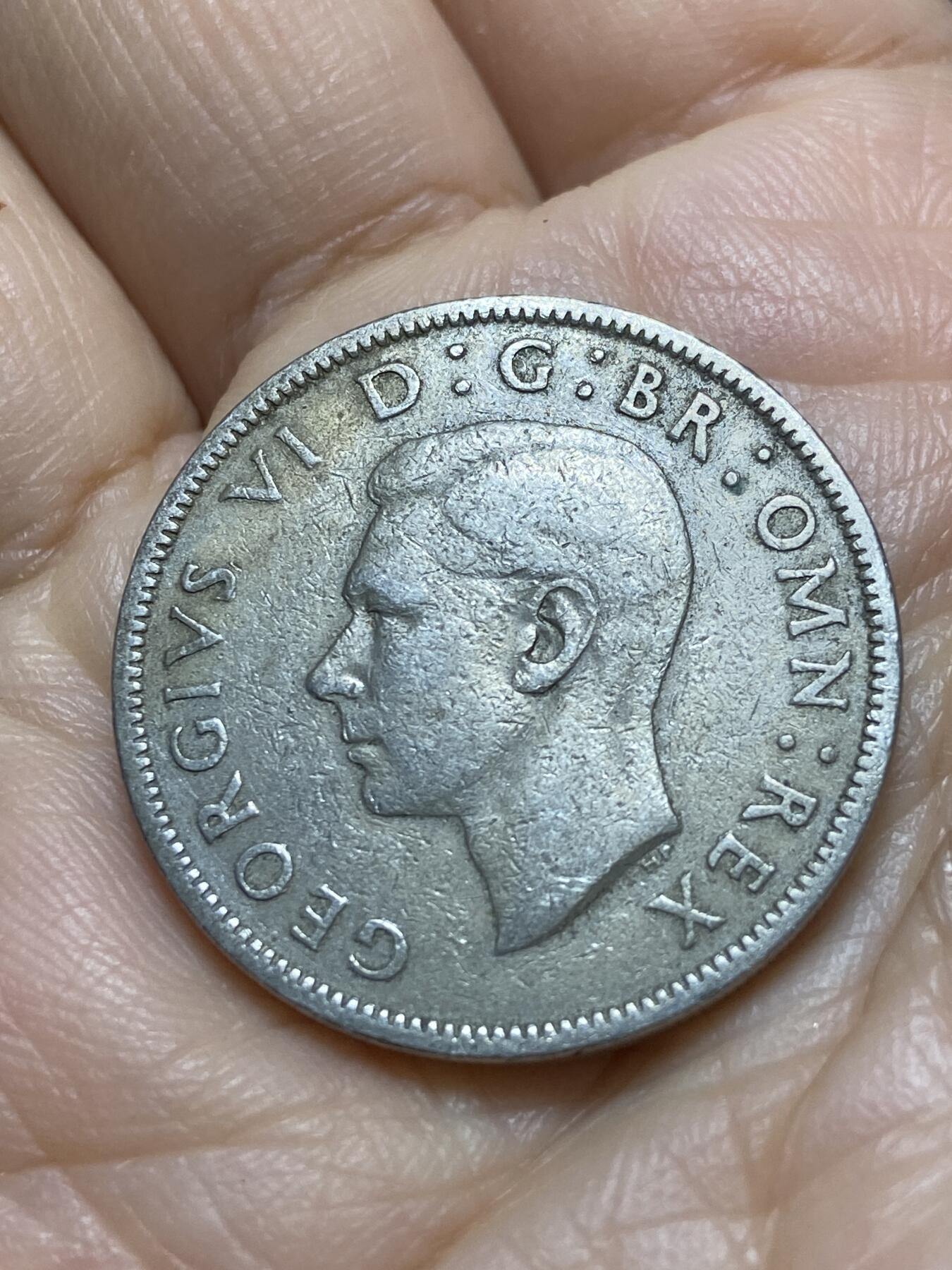 2025年第一百一十八场(总第一百四十四场）外国好品散币(免佣金) 英国🇬🇧1947年2先令(乔治六世第二版，首发年仅发行2年)