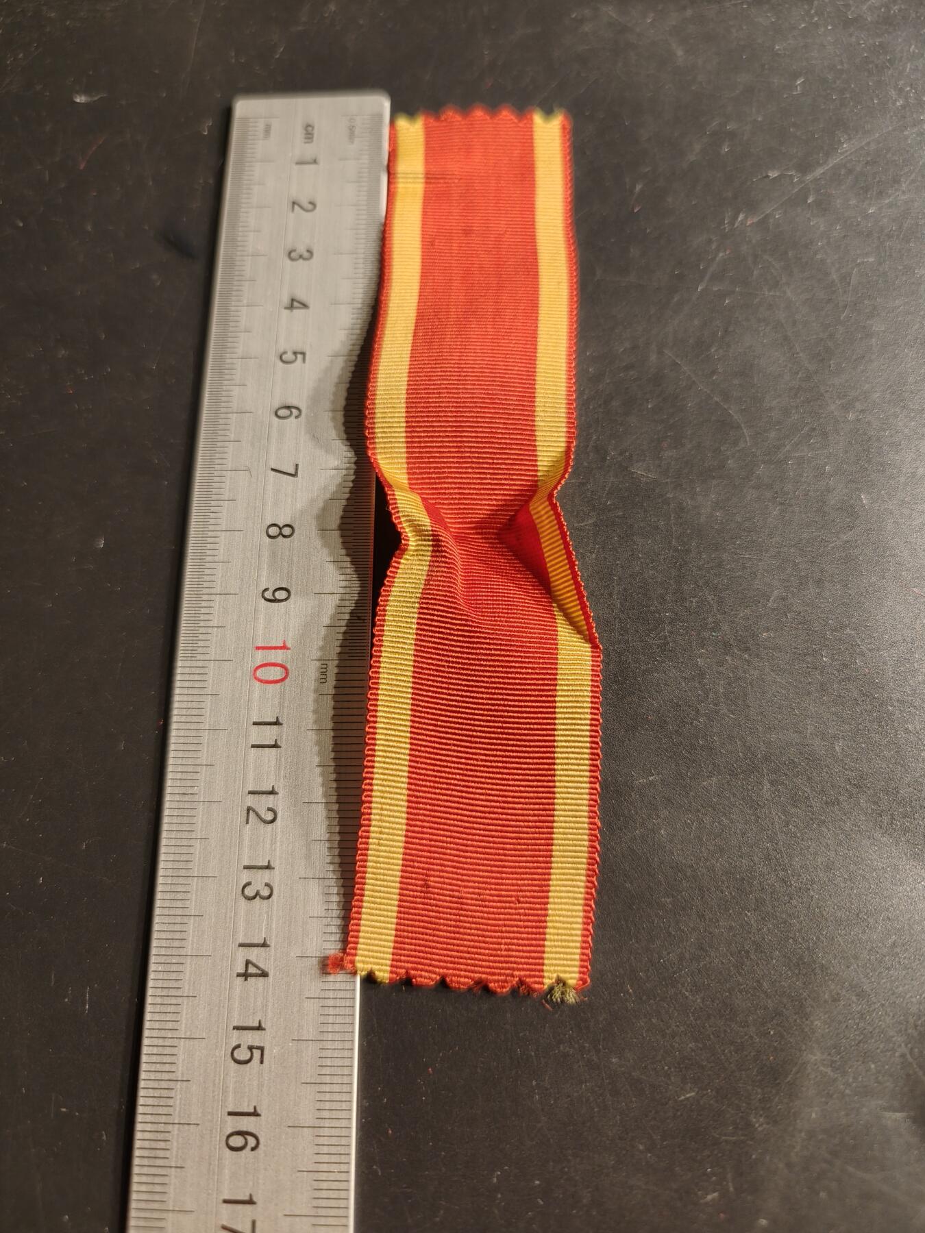 老王徽章第159期 芬兰二级自由奖章绶带     14cm