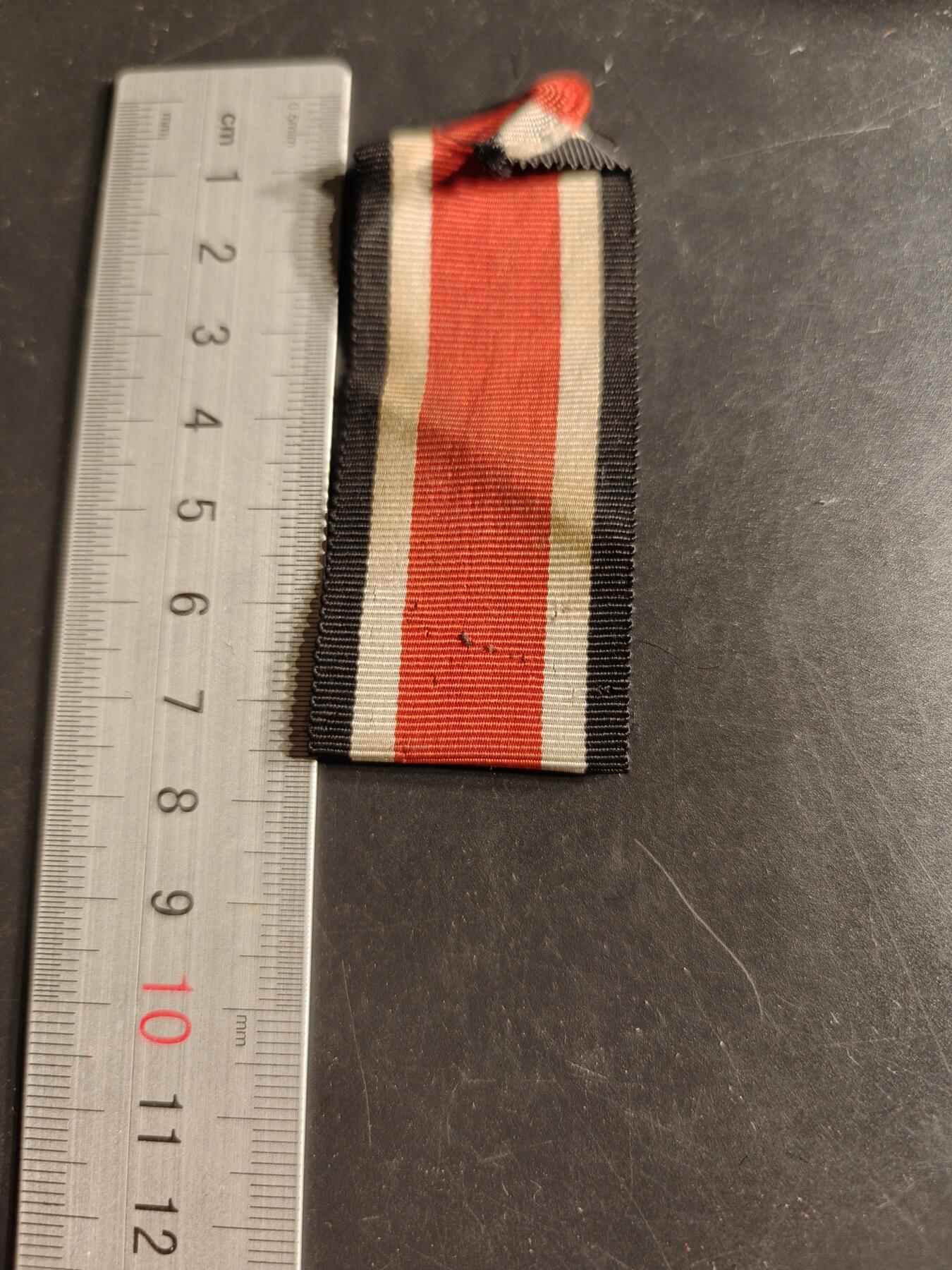 老王徽章第159期 德三二铁绶带8cm