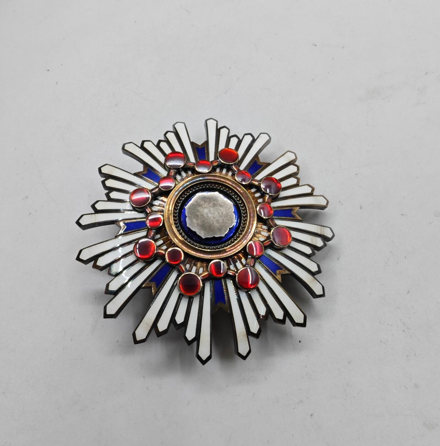 红色经典收藏拍卖专场第28期 勿忘国耻勿忘历史 战时二等瑞宝勋章带原盒 